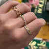 Large Aquamarine Chasing Pear sold by LINDSEY LEIGH JEWELRY