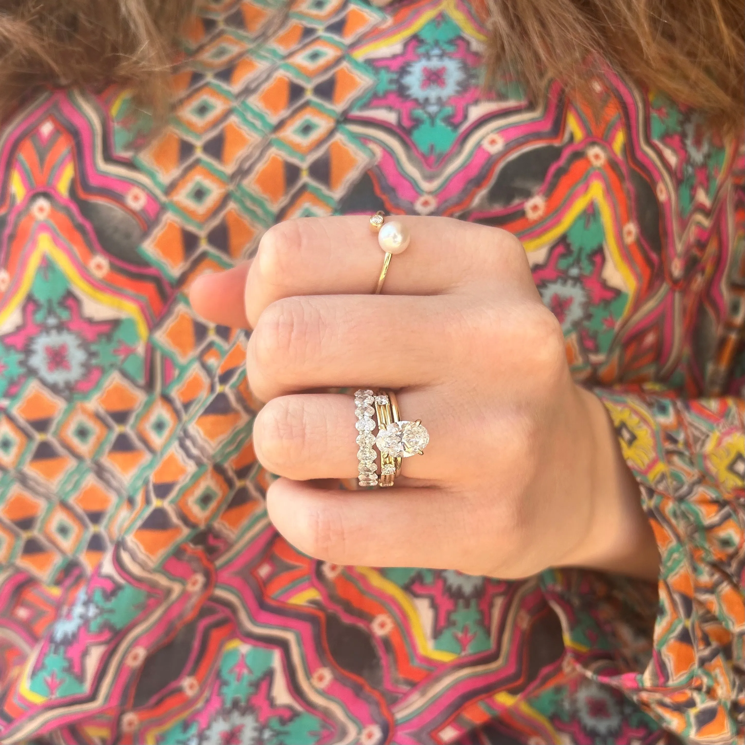 2.35ct Oval Diamond Solitaire sold by LINDSEY LEIGH JEWELRY product image thumbnail 2