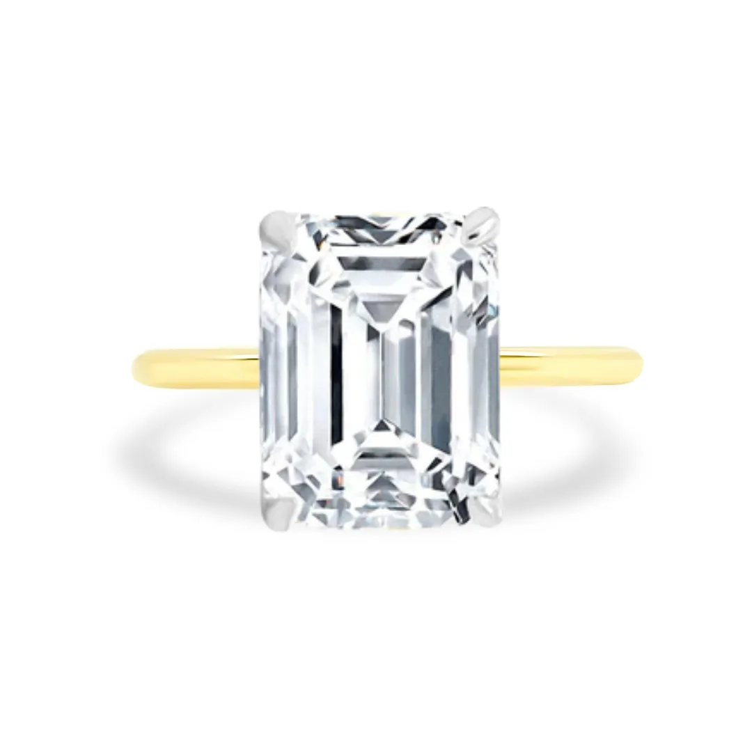 2.86ct Emerald Cut Solitaire sold by LINDSEY LEIGH JEWELRY