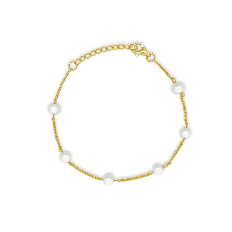 Pearls By The Yard Bracelet sold by LINDSEY LEIGH JEWELRY