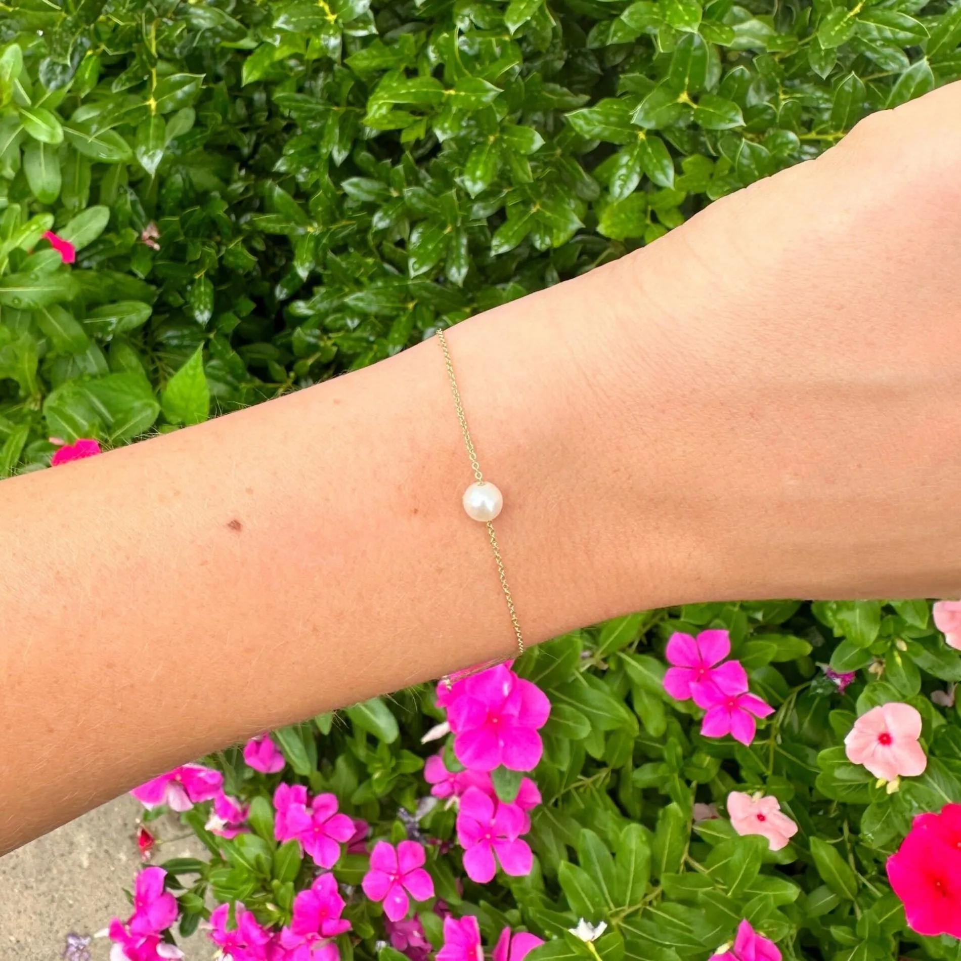 Add A Pearl Bracelet sold by LINDSEY LEIGH JEWELRY product image thumbnail 2