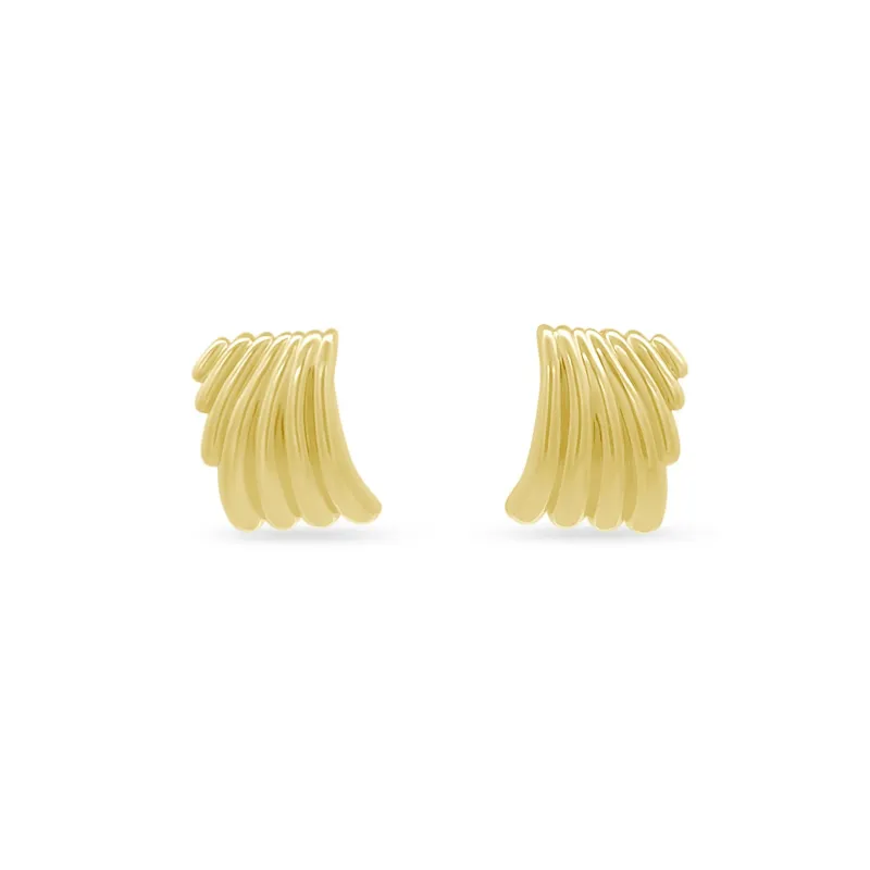 Gold Wing Earrings sold by LINDSEY LEIGH JEWELRY