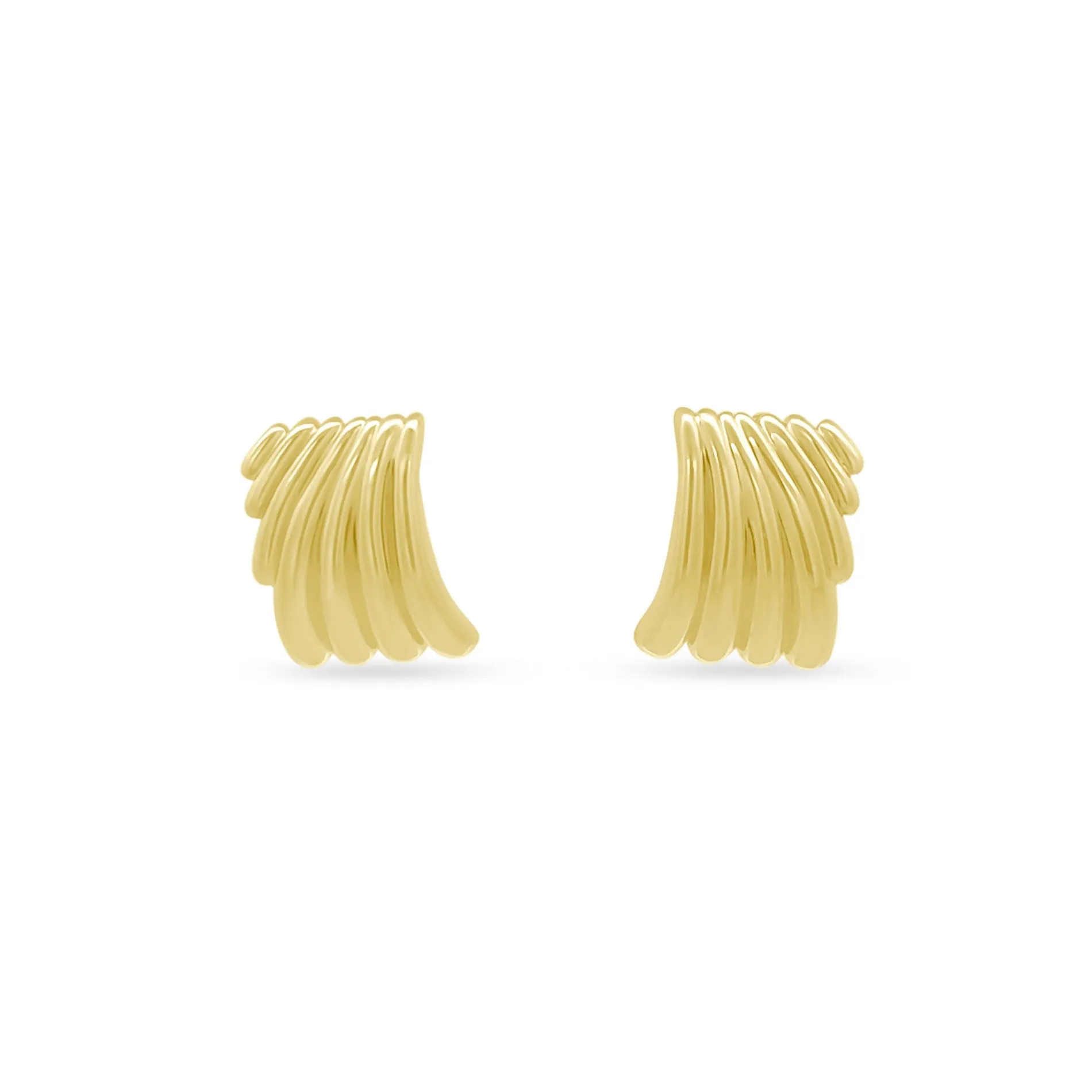Gold Wing Earrings sold by LINDSEY LEIGH JEWELRY