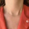 Dainty Bead Chain Necklace sold by LINDSEY LEIGH JEWELRY