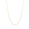 Dainty Bead Chain Necklace sold by LINDSEY LEIGH JEWELRY