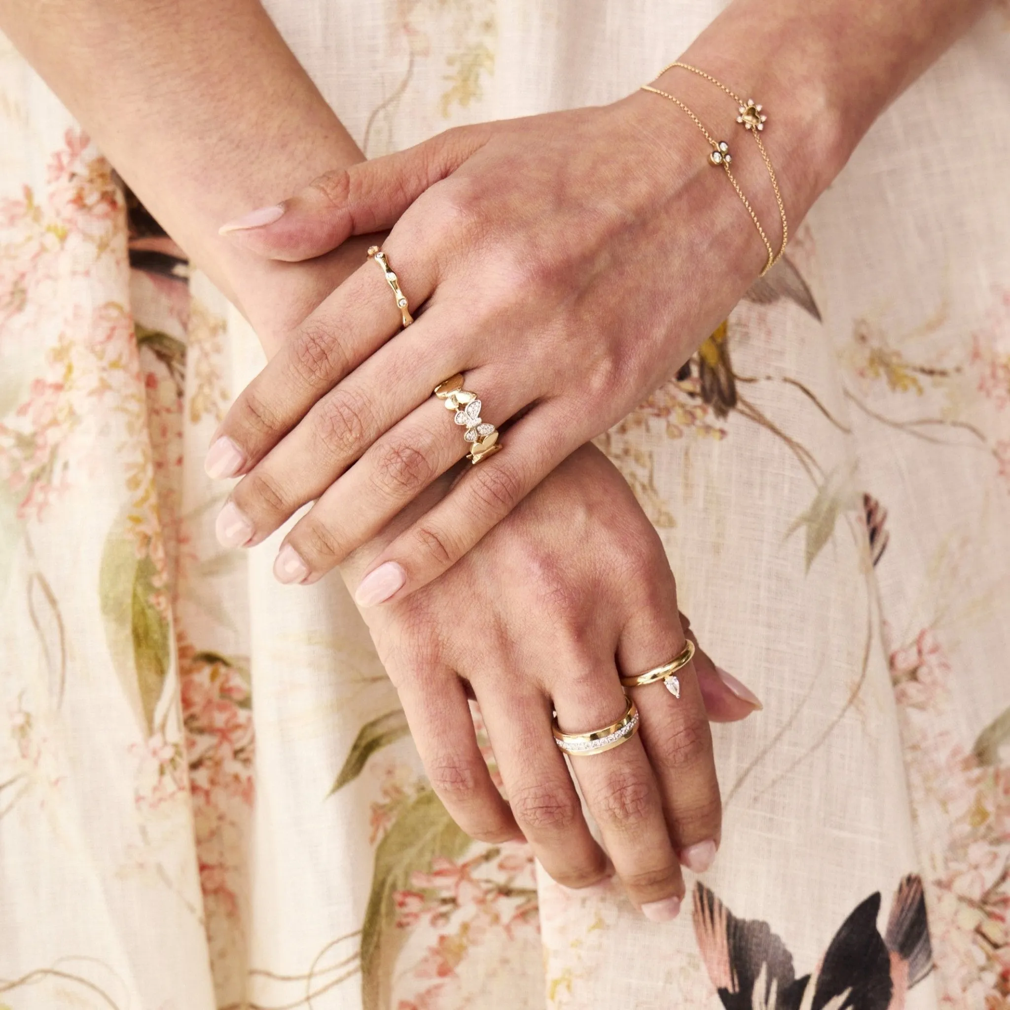 Single Row Cigar Band sold by LINDSEY LEIGH JEWELRY product image thumbnail 3