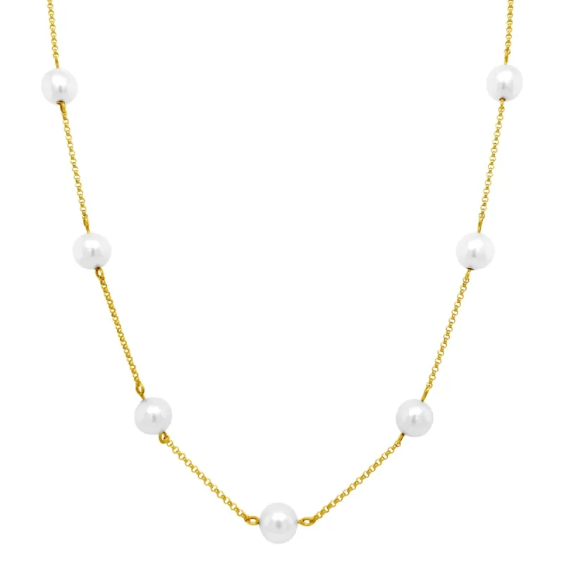 Pearls by the Yard Necklace sold by LINDSEY LEIGH JEWELRY