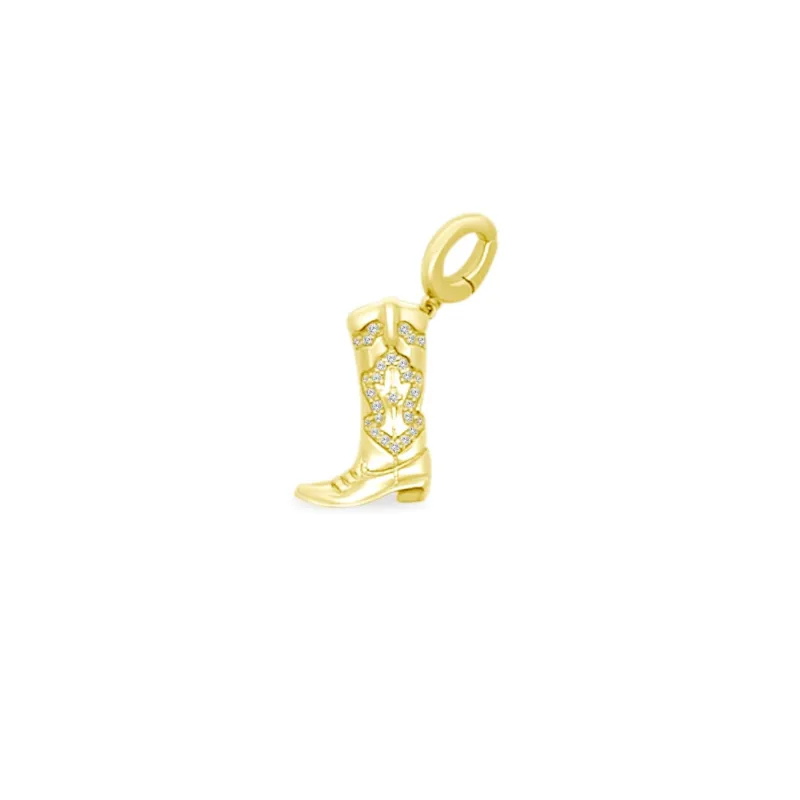 Cowboy Boot Charm made by LINDSEY LEIGH JEWELRY