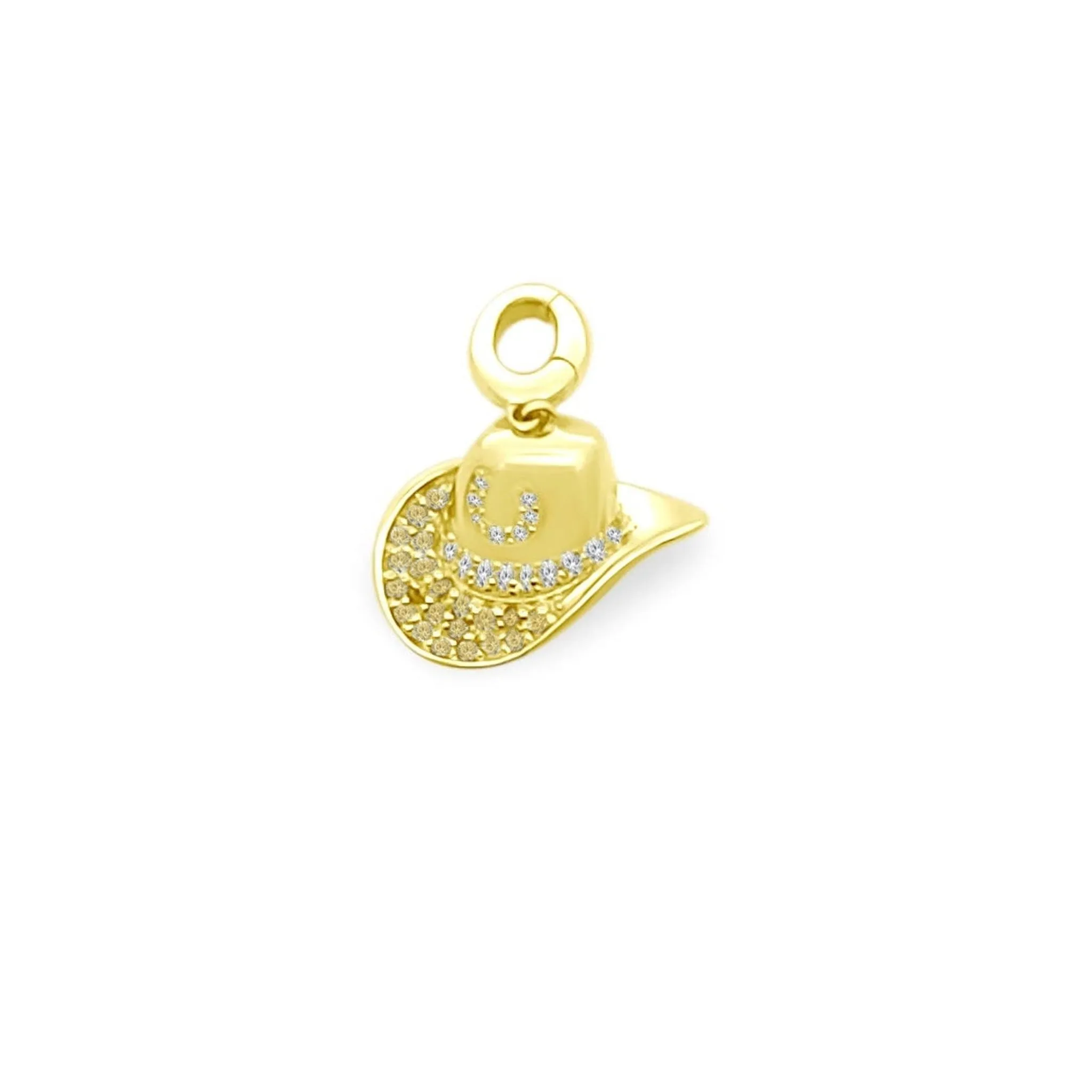 Cowboy Hat Charm sold by LINDSEY LEIGH JEWELRY