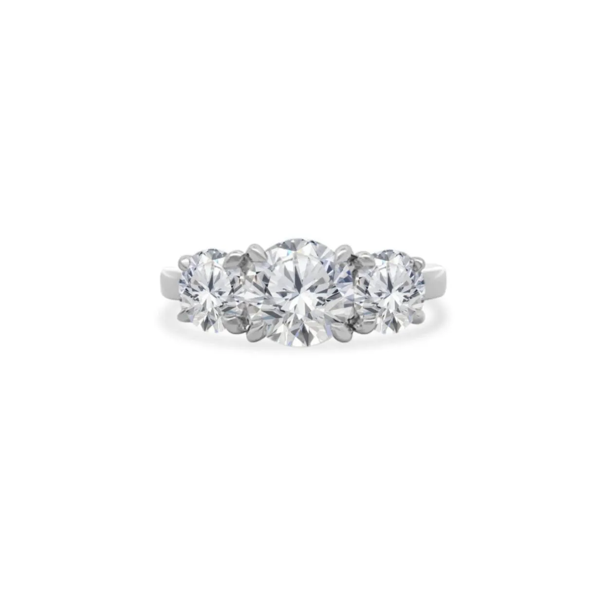 2.25ct Triple Round sold by LINDSEY LEIGH JEWELRY