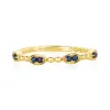 Double Gemstone Bead Ring sold by LINDSEY LEIGH JEWELRY
