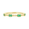Double Gemstone Bead Ring sold by LINDSEY LEIGH JEWELRY