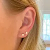Fancy Shape Diamond Studs sold by LINDSEY LEIGH JEWELRY