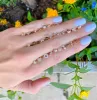 Diamond & Gold Sundial Studs sold by LINDSEY LEIGH JEWELRY