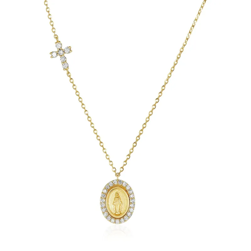 Miraculous Medal sold by LINDSEY LEIGH JEWELRY