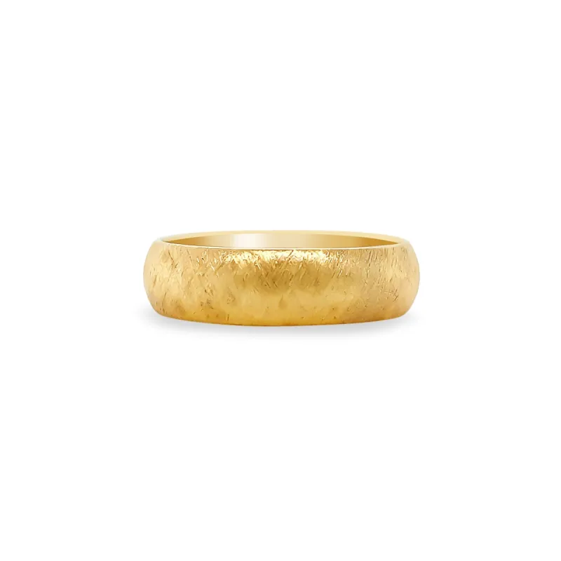 Ice Half Round Band sold by LINDSEY LEIGH JEWELRY