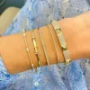 Diamond Marquise Bangle sold by LINDSEY LEIGH JEWELRY