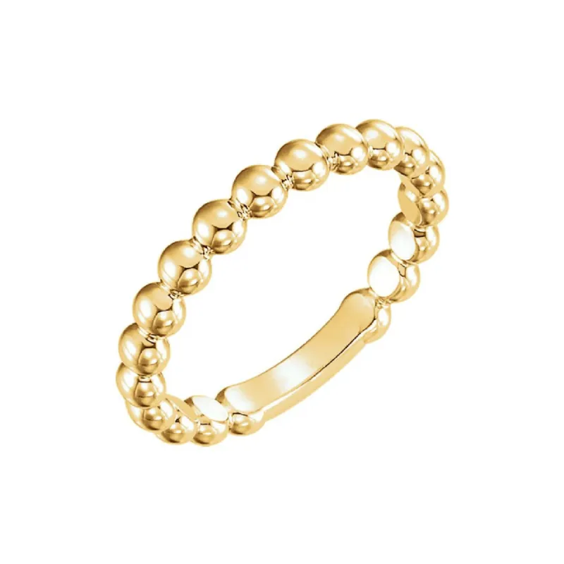 Bead Ring sold by LINDSEY LEIGH JEWELRY
