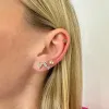 Artsy Heart Studs sold by LINDSEY LEIGH JEWELRY