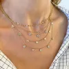 Petite Diamond Cross Necklace sold by LINDSEY LEIGH JEWELRY