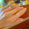 Alternating Diamond & Gemstone Bezel Band sold by LINDSEY LEIGH JEWELRY