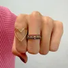 Alternating Diamond & Gemstone Bezel Band sold by LINDSEY LEIGH JEWELRY