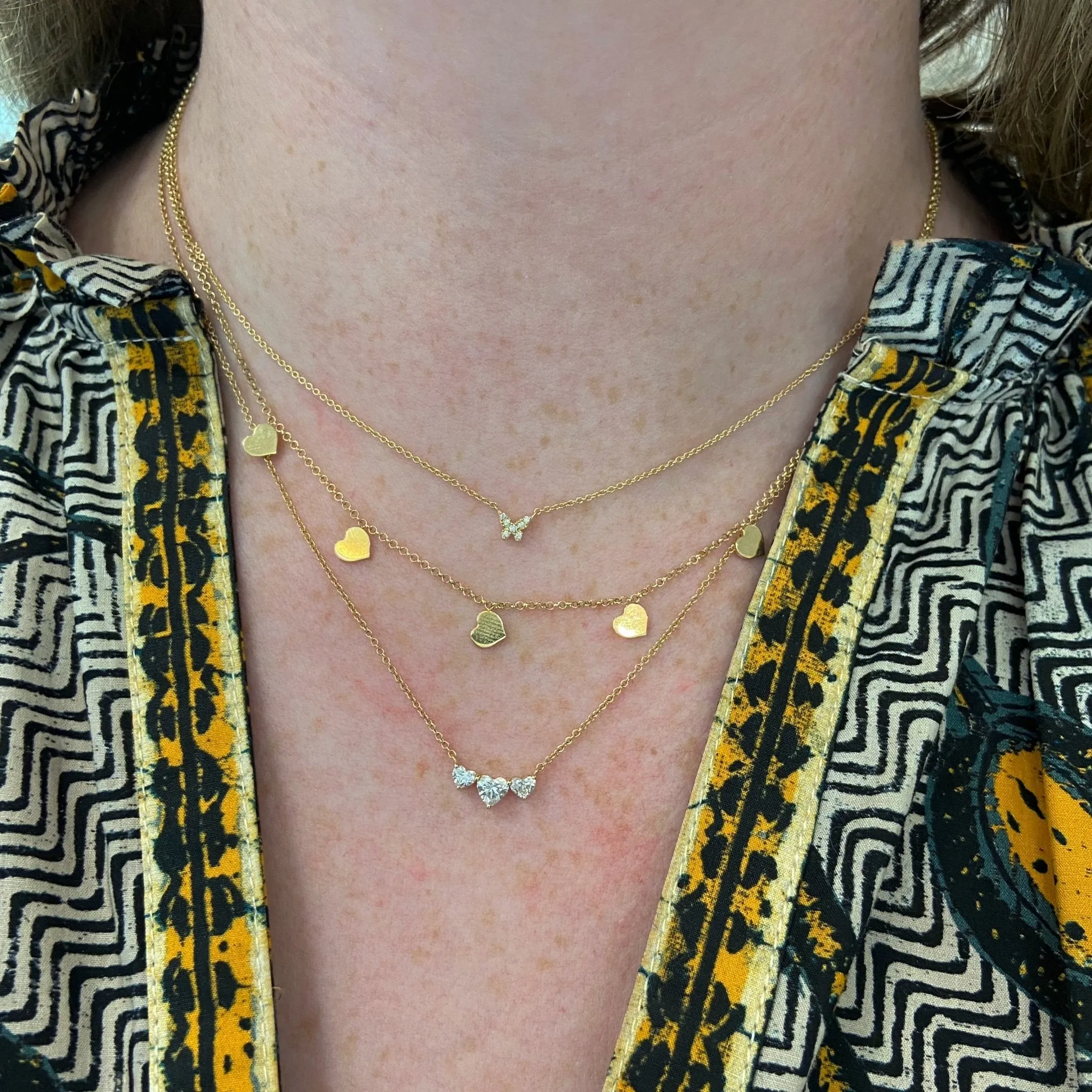 Petite Butterfly Necklace sold by LINDSEY LEIGH JEWELRY product image thumbnail 3