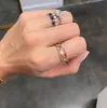 Sapphire Rainbow Ombré Ring sold by LINDSEY LEIGH JEWELRY
