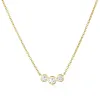 3 Diamond Bubble Necklace sold by LINDSEY LEIGH JEWELRY