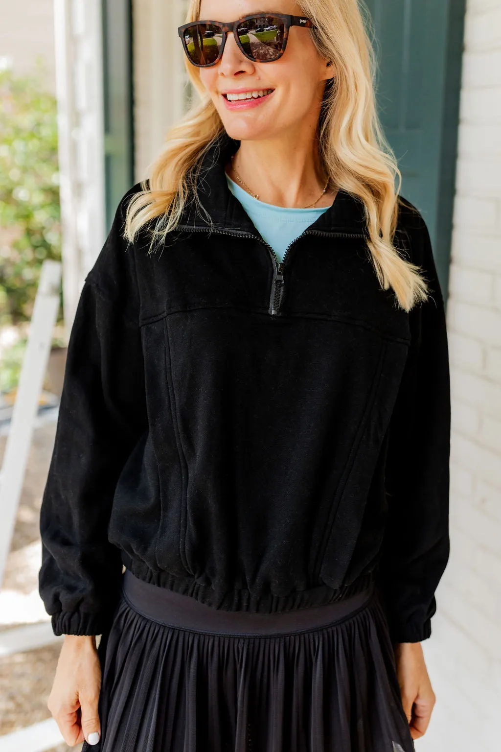 Briley Half-Zip Sweatshirt (FINAL SALE) sold by Liz and Honey product image thumbnail 2