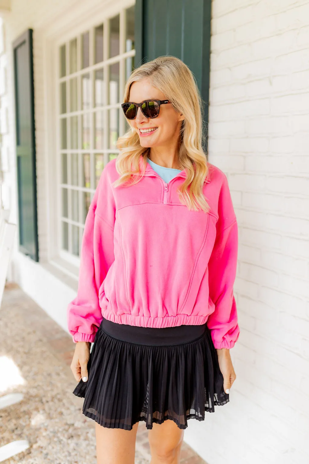 Briley Half-Zip Sweatshirt (FINAL SALE) sold by Liz and Honey product image thumbnail 3