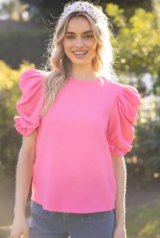 Coco Top in Pink (FINAL SALE) sold by Liz and Honey