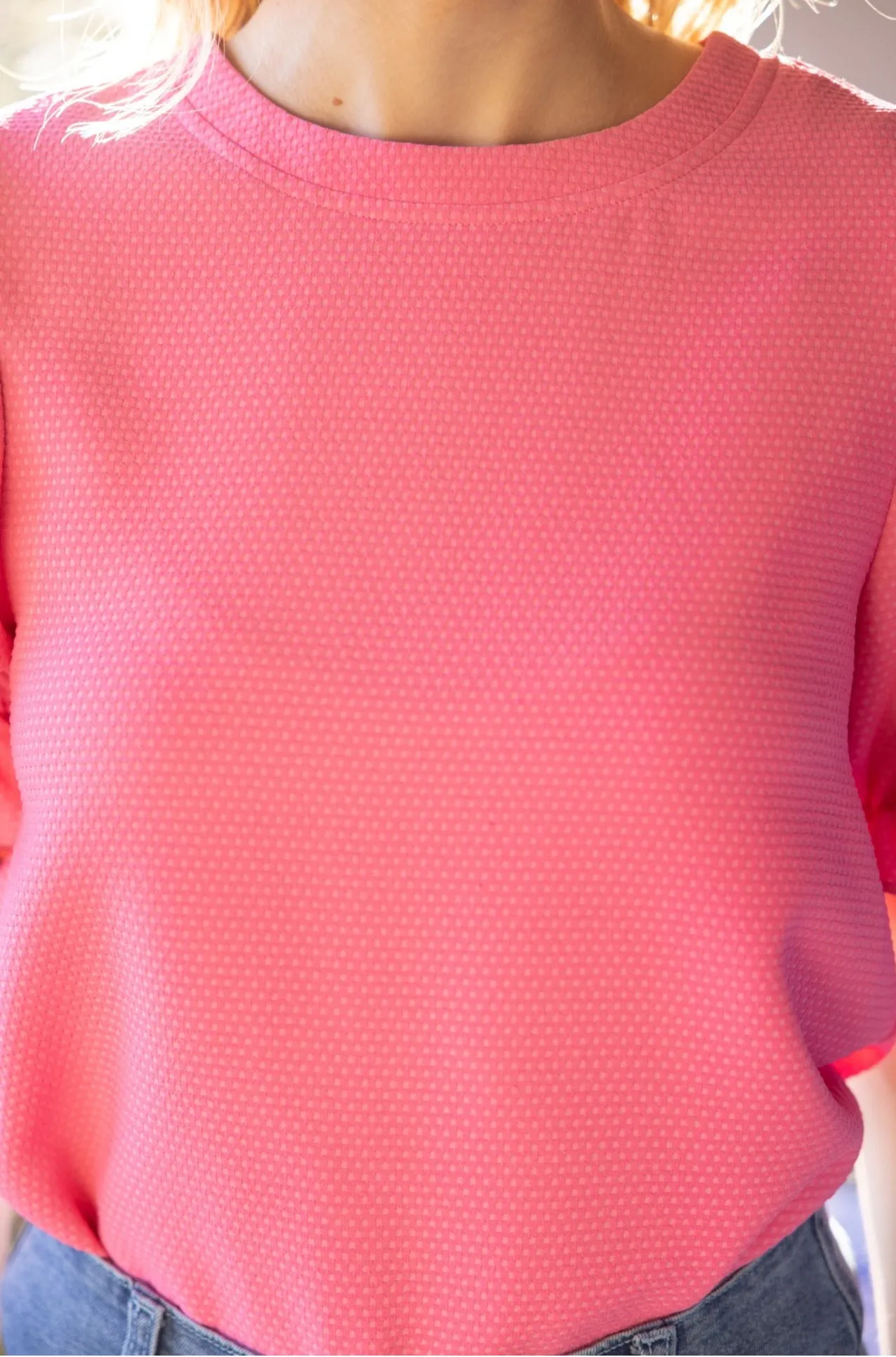 Coco Top in Pink (FINAL SALE) sold by Liz and Honey product image thumbnail 3