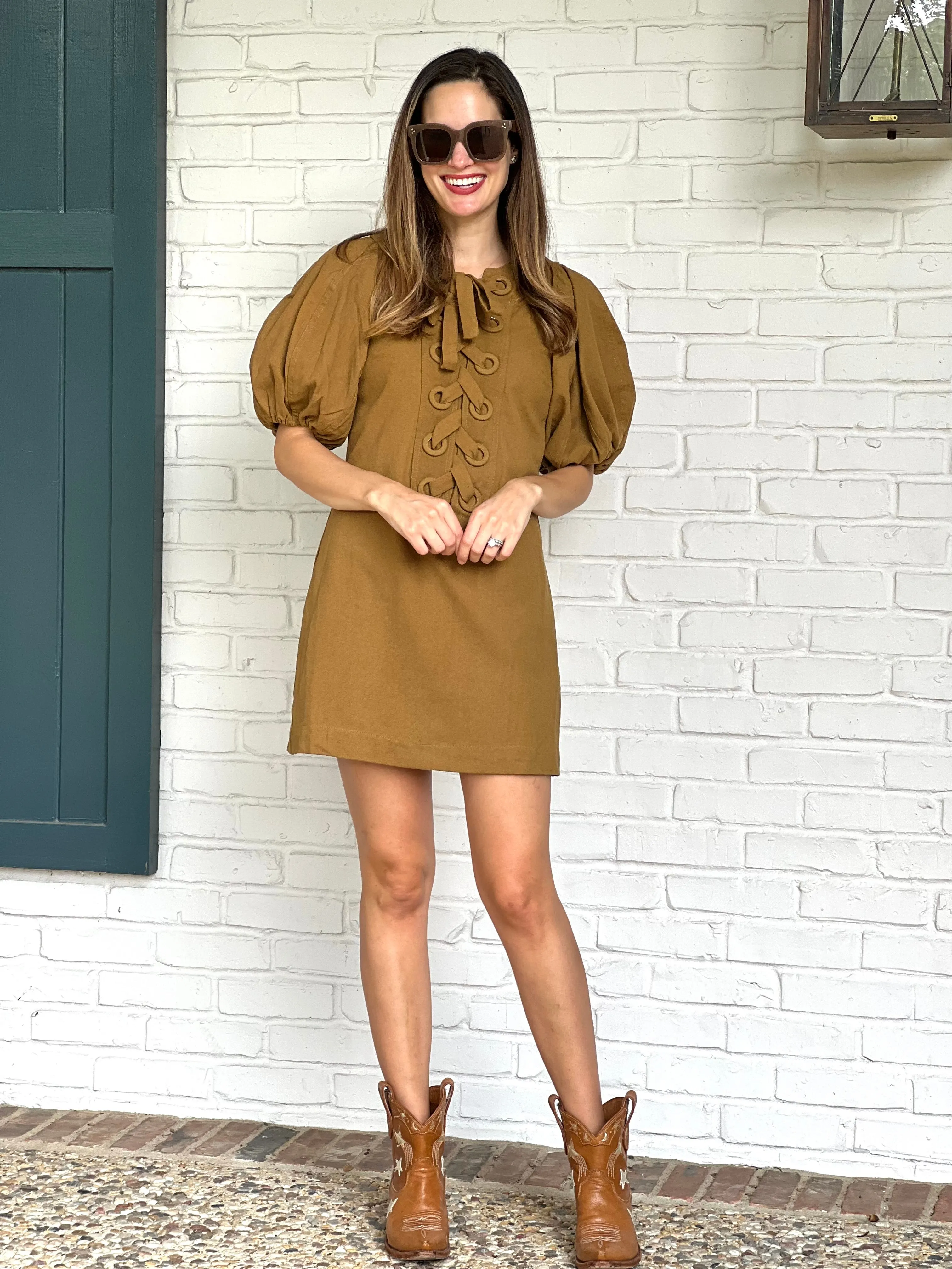 Olive Dress sold by Liz and Honey