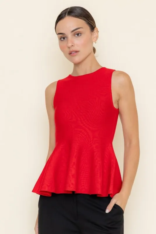 Pippa Top in Red sold by Liz and Honey