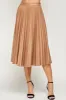 Tana Pleated Skirt sold by Liz and Honey