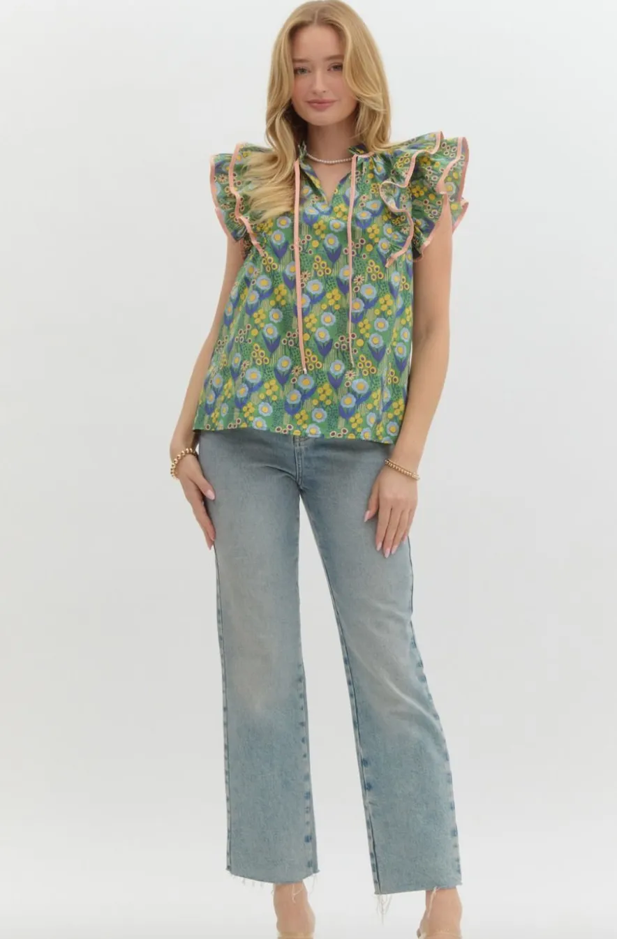 Darcy Top (Ships 1 Week) sold by Liz and Honey product image thumbnail 2