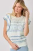 Cameron Crochet Top sold by Liz and Honey