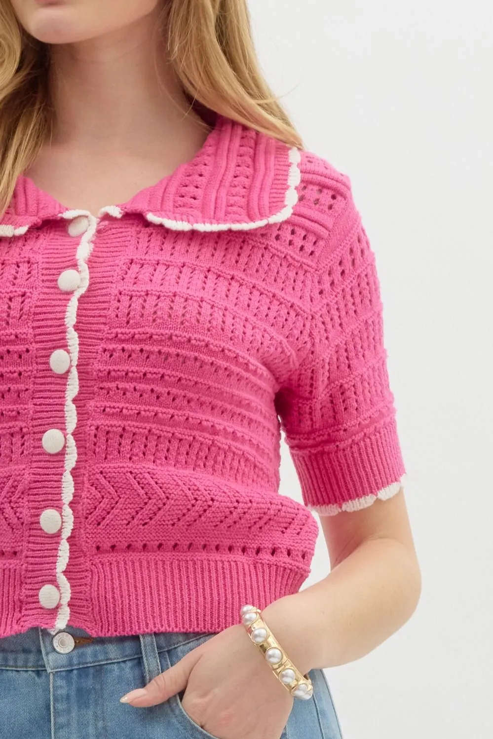 Carey Sweater (Ships 2 Weeks) sold by Liz and Honey product image thumbnail 5