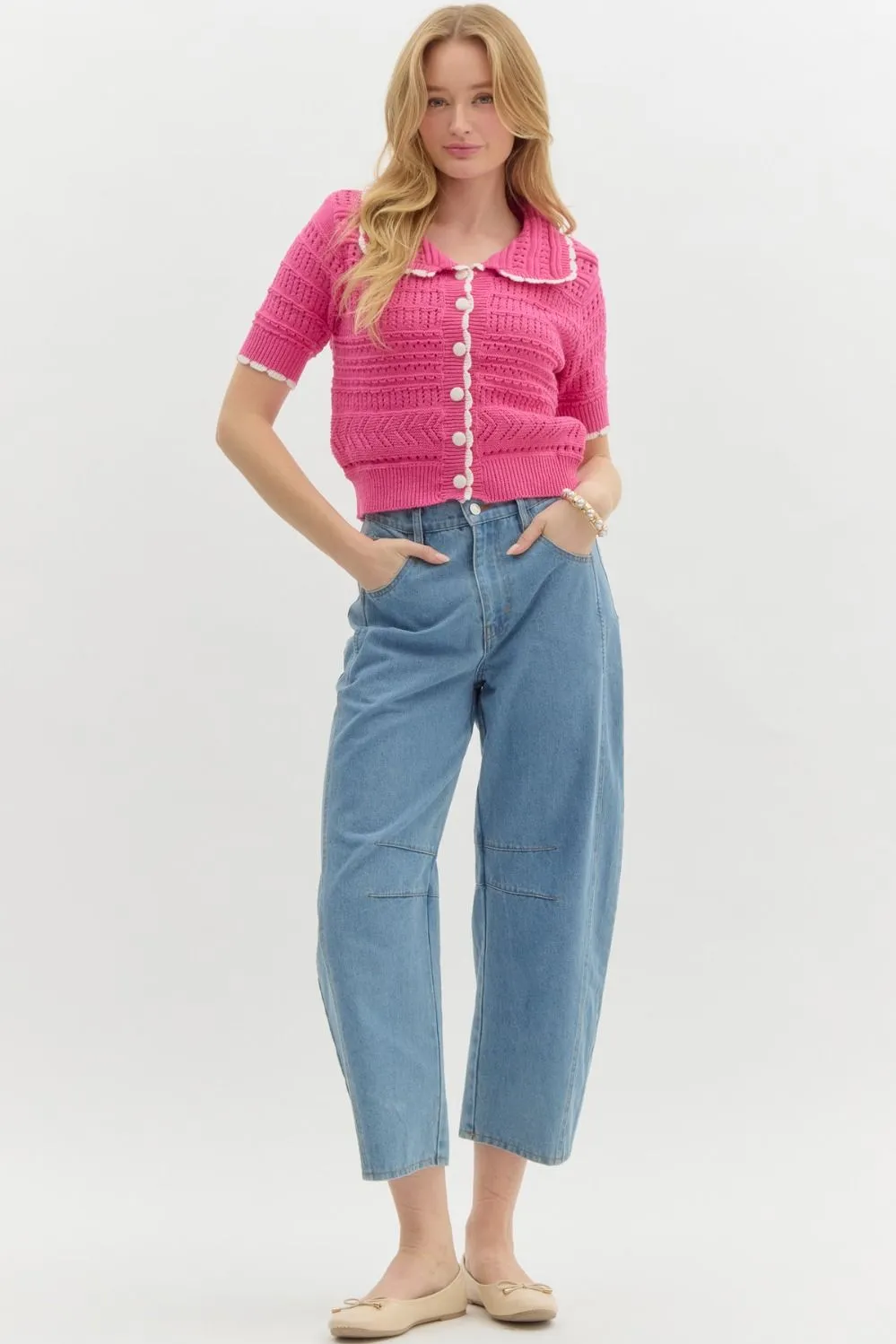 Carey Sweater (Ships 2 Weeks) sold by Liz and Honey product image thumbnail 2