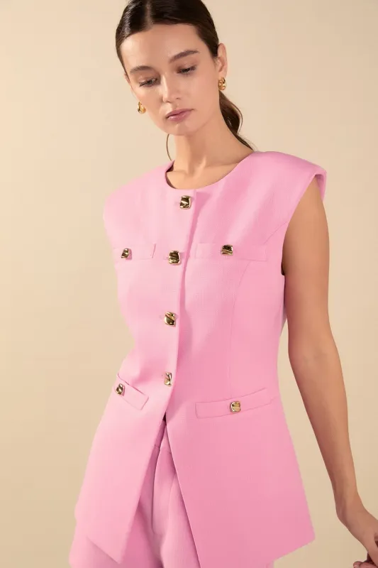 Daley Vest Top (Ships 2 Weeks) sold by Liz and Honey