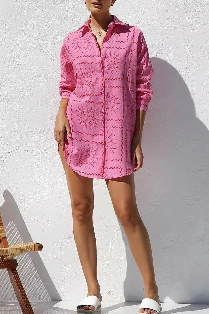 Kira Shirt Dress (Ships 2 Weeks) sold by Liz and Honey product image thumbnail 4