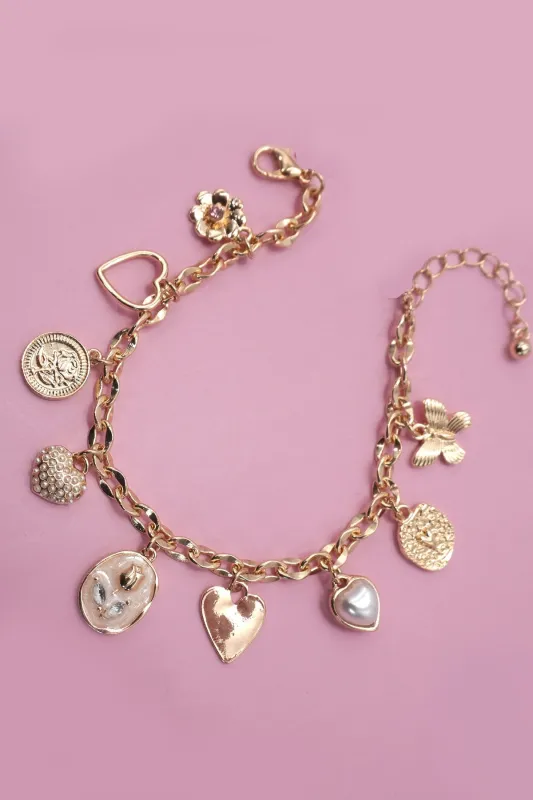Charity Charm Bracelet (Ships 1 Week) sold by Liz and Honey