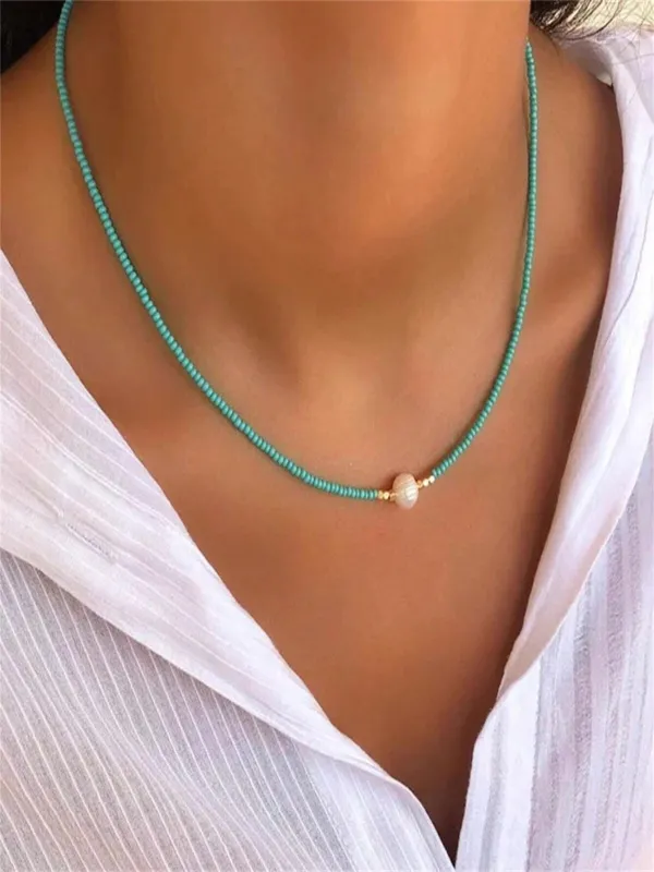 Turquoise Necklace (Ships in 2 Weeks) sold by Liz and Honey