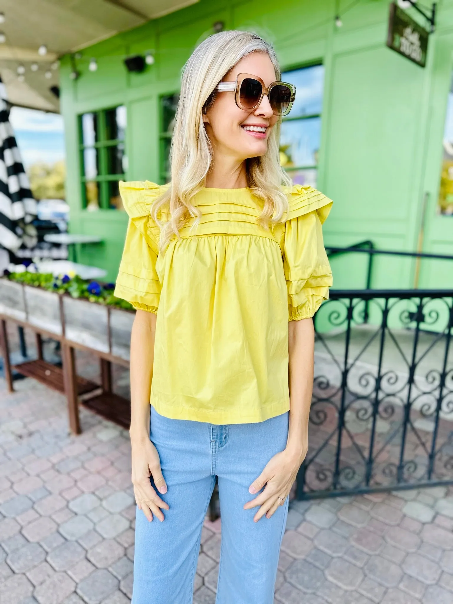 Mally Top (Final Sale) sold by Liz and Honey