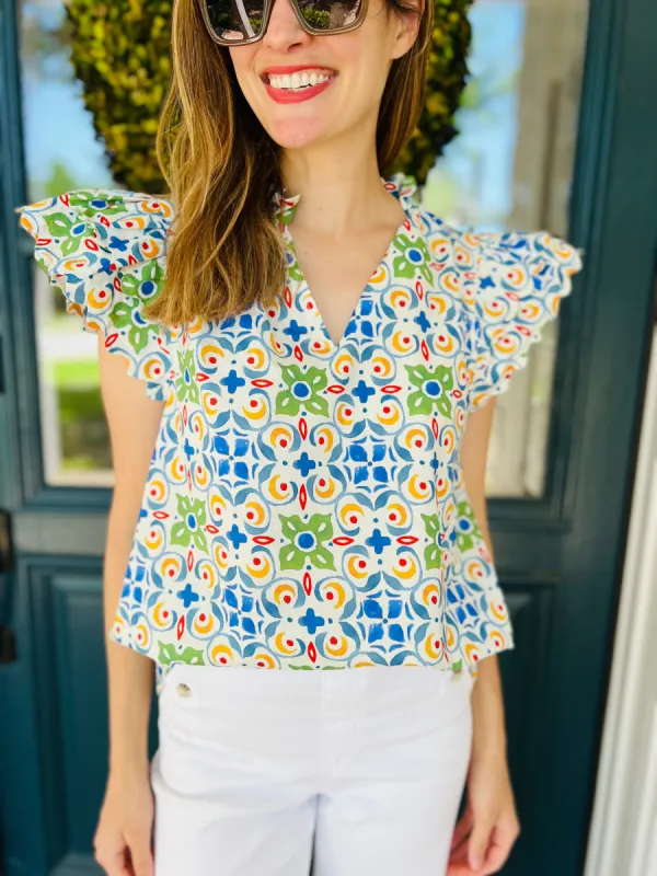 Lizzie Top sold by Liz and Honey