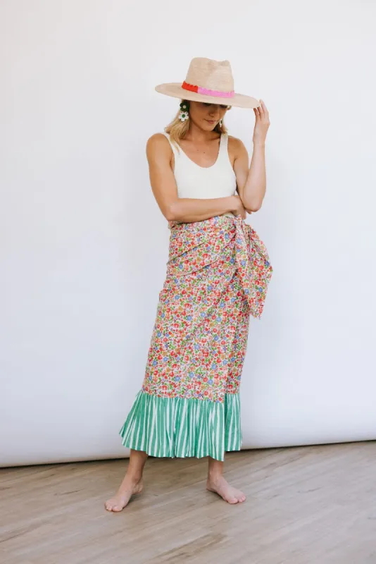 Floral Vienna Sarong sold by Liz and Honey