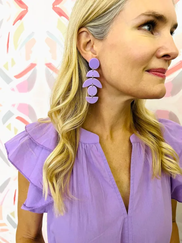 Bree Earrings made by Liz and Honey