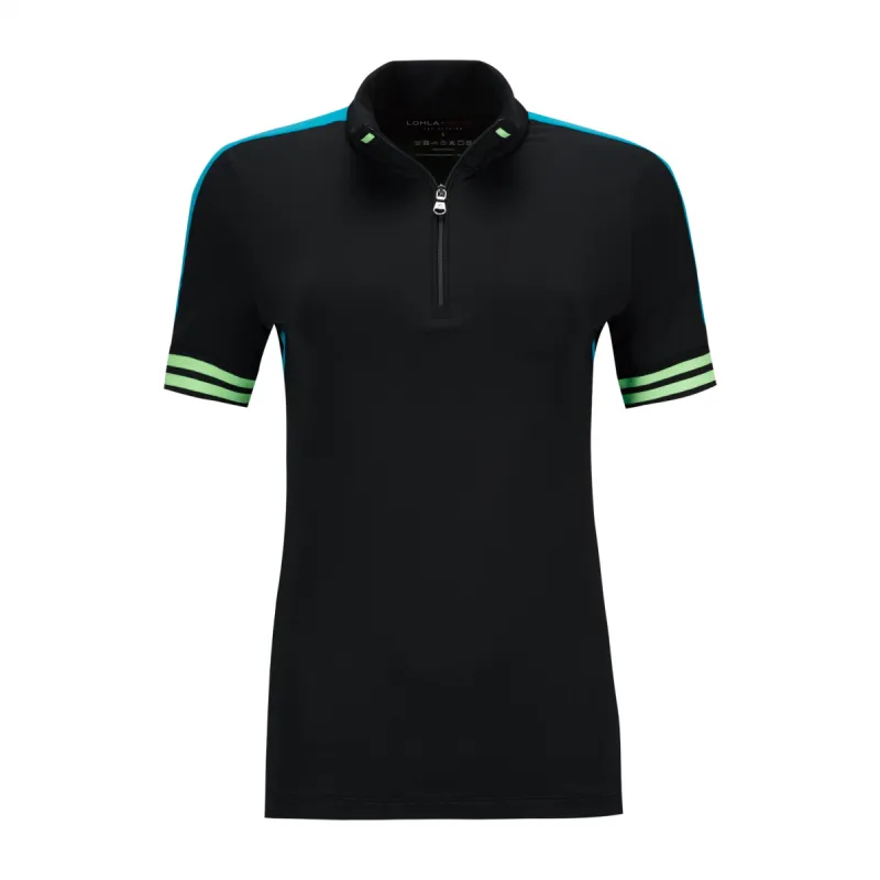 The Tiffany Short Sleeve Polo sold by LOHLA SPORT