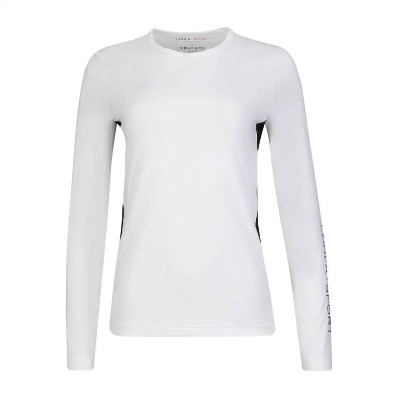 The Branded Long Sleeve "Tee" Shirt sold by LOHLA SPORT